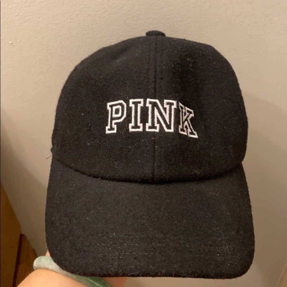 Black PINK by Victoria Secret hat 🧢
